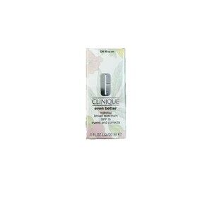 Clinique Even Better Makeup CN 20 Fair SPF 15 Evens & Corrects Foundation New